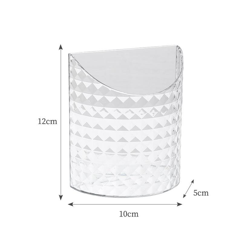 

Mobile Phone Charging Remote Control Bedside Shelf Without Drilling Holes прозорий