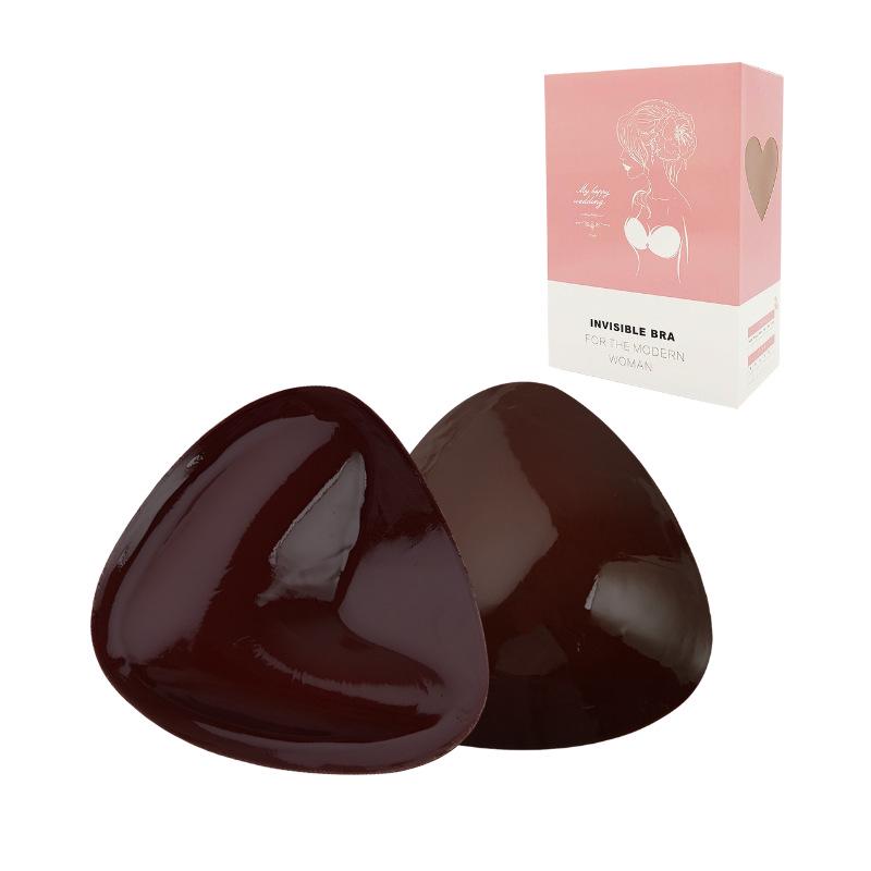 Double-Sided Silicone Nipple Covers & Push-Up Bra Inserts for Deep V Swimsuits