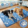 Pet Ice Cooling Mat, Breathable Ice Silk Sleeping Pad for Dogs and Cats, Summer Pet Supplies