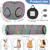 Outdoor Cat Enclosures Portable Cat Tunnel with Carry Bag Breathable Cat Tent Outdoor with 2 Mouse Toys Outside Cat Enclosure for Indoor Cats (2