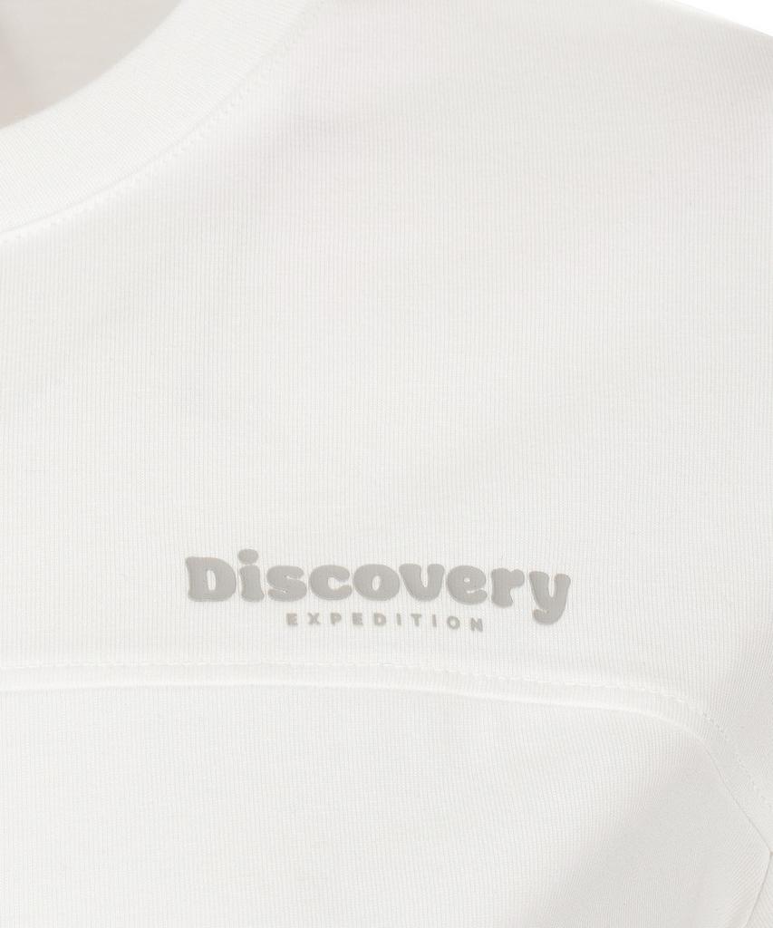 DISCOVERY EXPEDITION Women'S Slim Crop Short Sleeve T-Shirt (White)