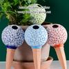 4pcs Terracotta Self Watering Spikes Vacation Automatic Plant Waterer Device