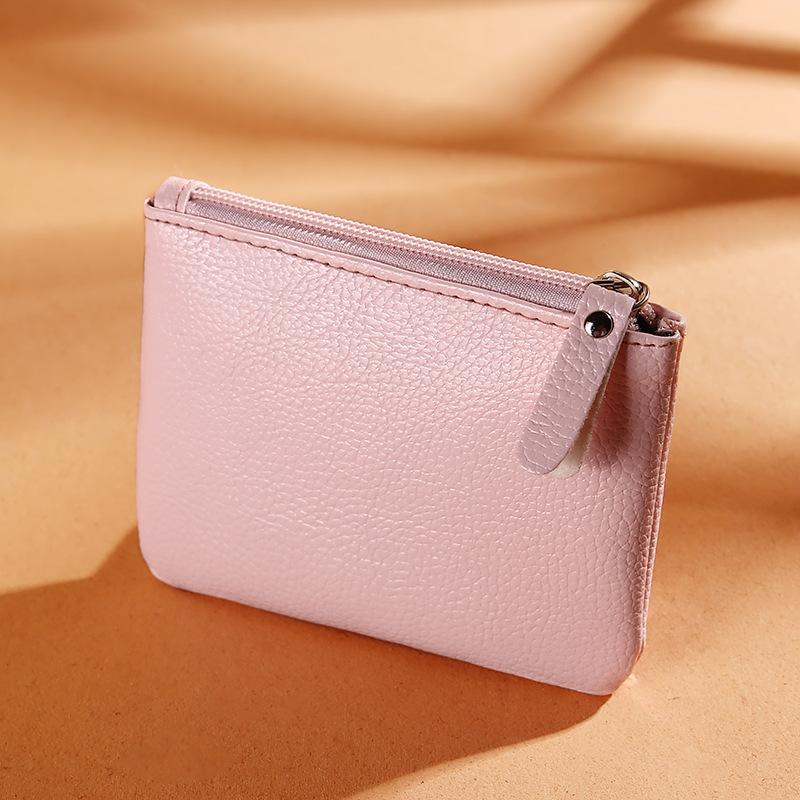 1PC Women Small Coin Purse Bag Wallet Zipper Girl Money Bags Change Purses Children Mini Wallets Leather Key Holder Clutch Pouch