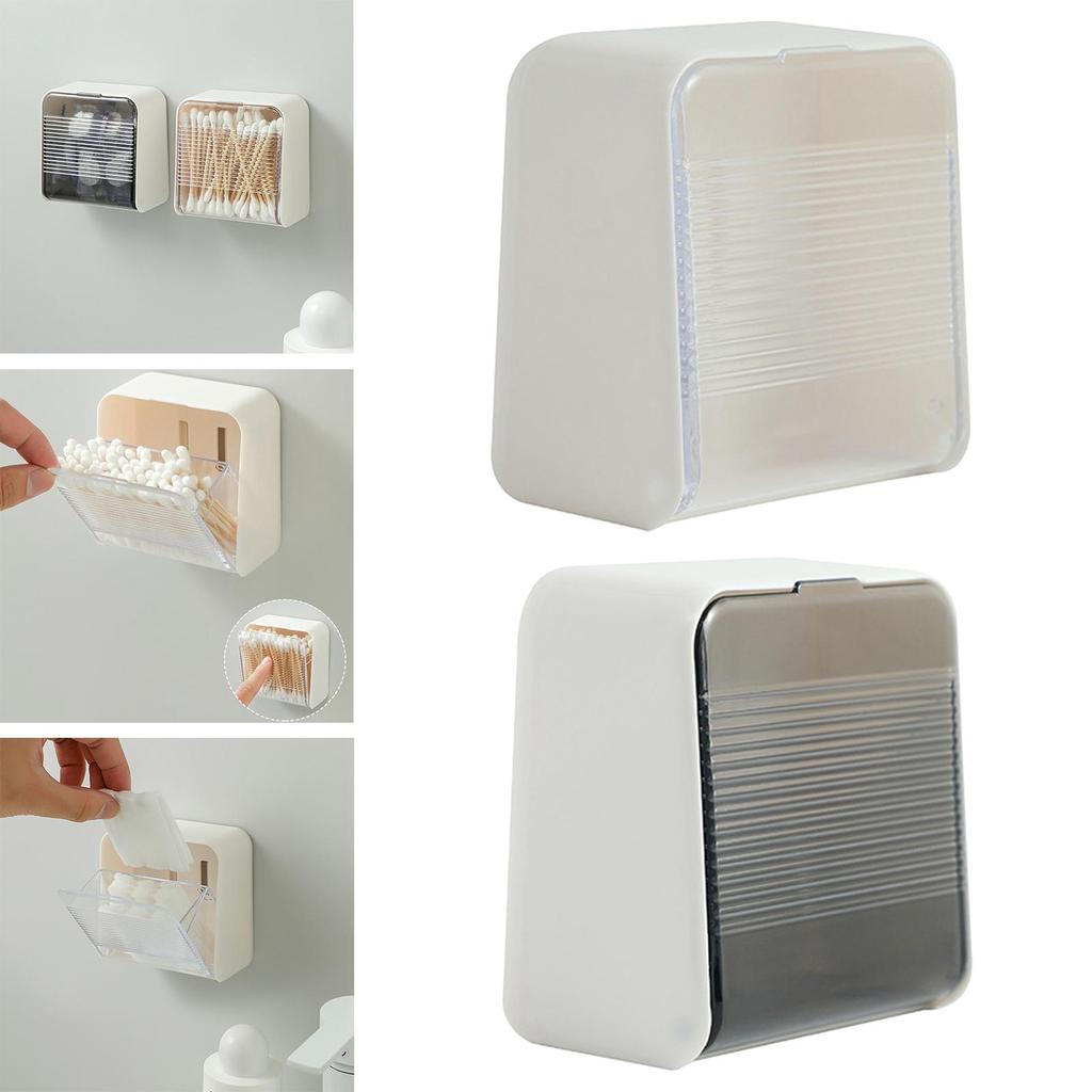 Household Makeup Pad Organizer Storage Box Case Cosmetic Jewelry