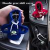 SSOE5 For Car Gear Shift Knob Cover Hoodie Shifter Boot Dust Cover Car Interior Decoration S Kodiaq Octavia 2 3 Yeti Karoq Rapid