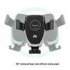 15W Wireless Car Charger & Gravity Phone Holder for Air Vent