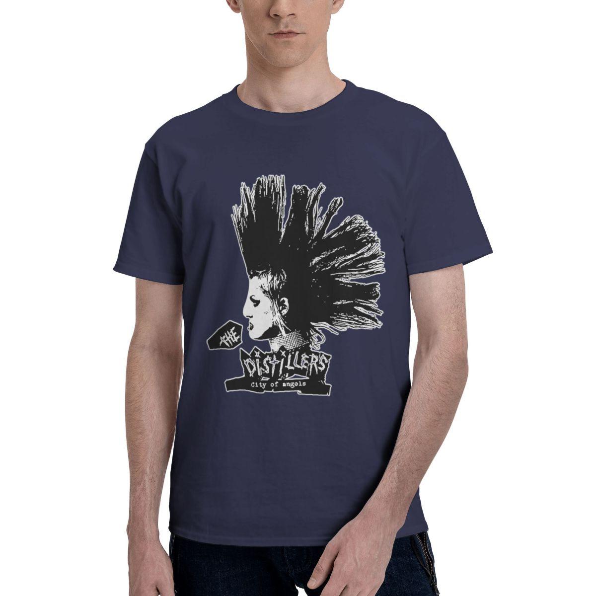 

Mohawk The Divertlers City Of Angles 100 Cotton Casual Breathable Confortable Man Funny Mens TShirts Graphic Tee 4XL