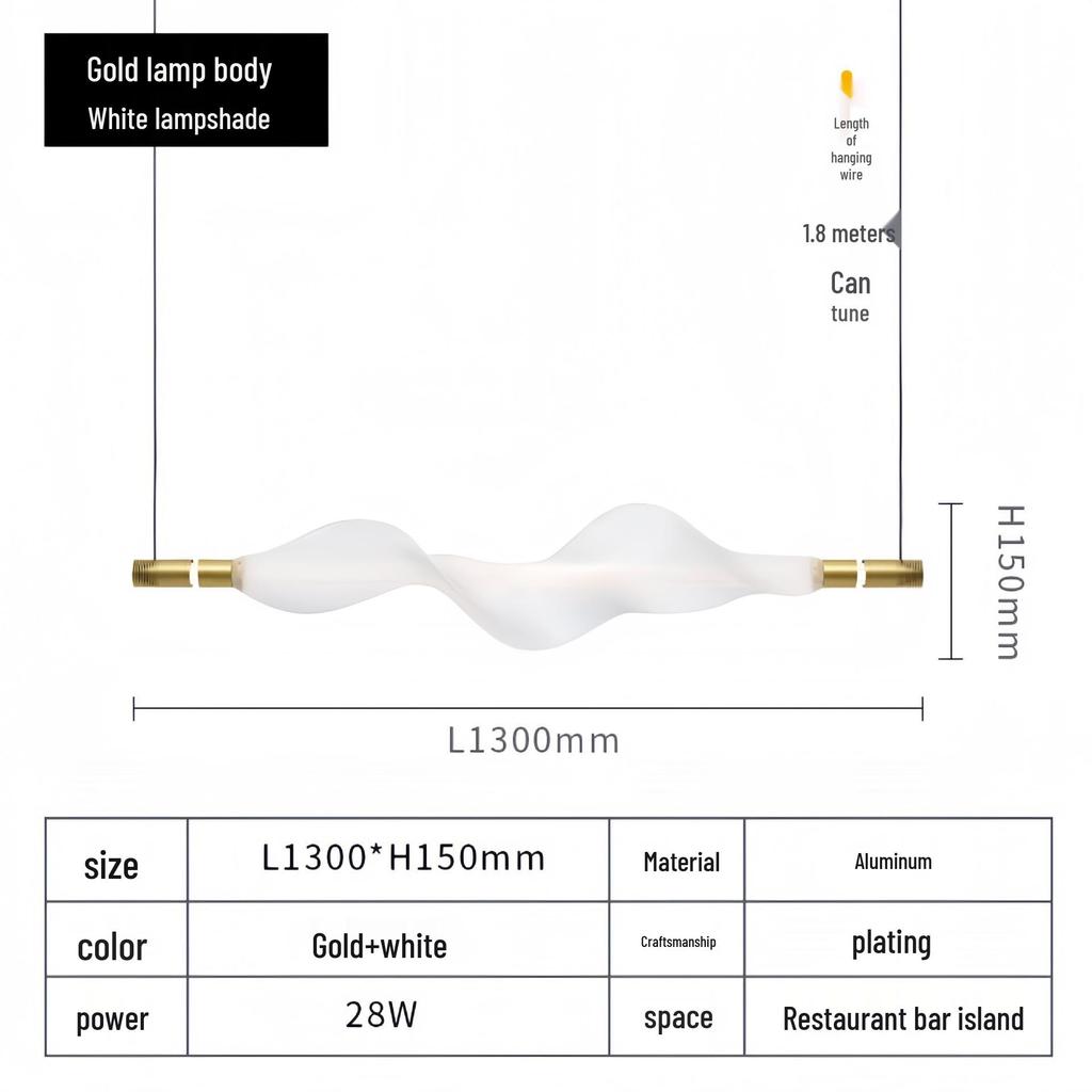 Elegant Designer Chandelier for Restaurant, Office, or Bar Counter