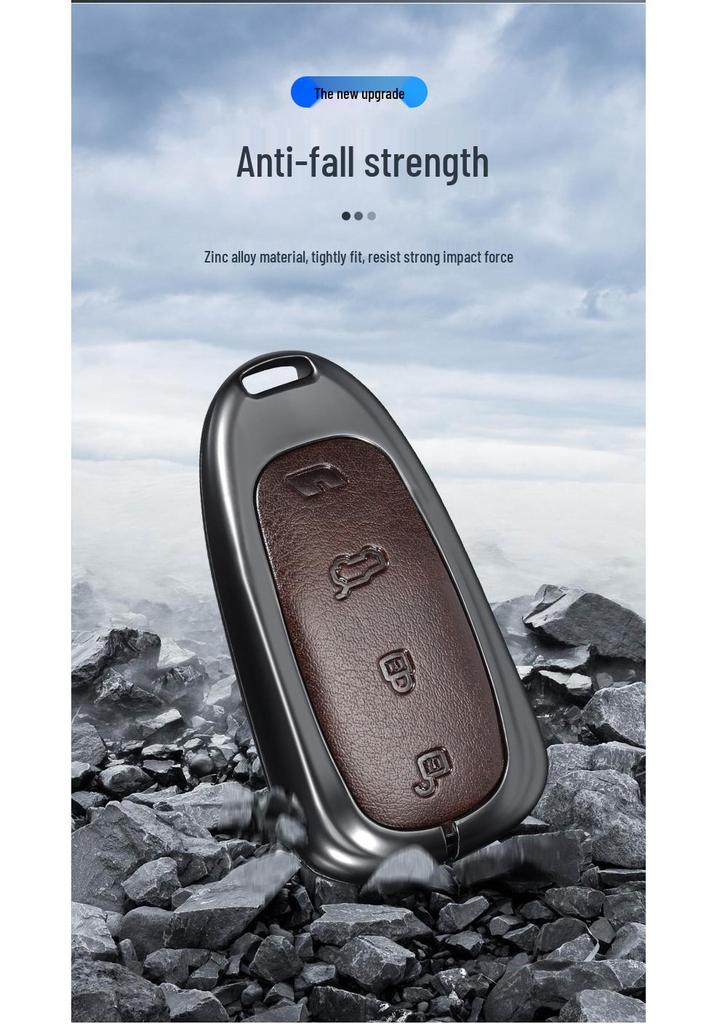 2021 Ideal One Metal Car Key Case Shell for Men
