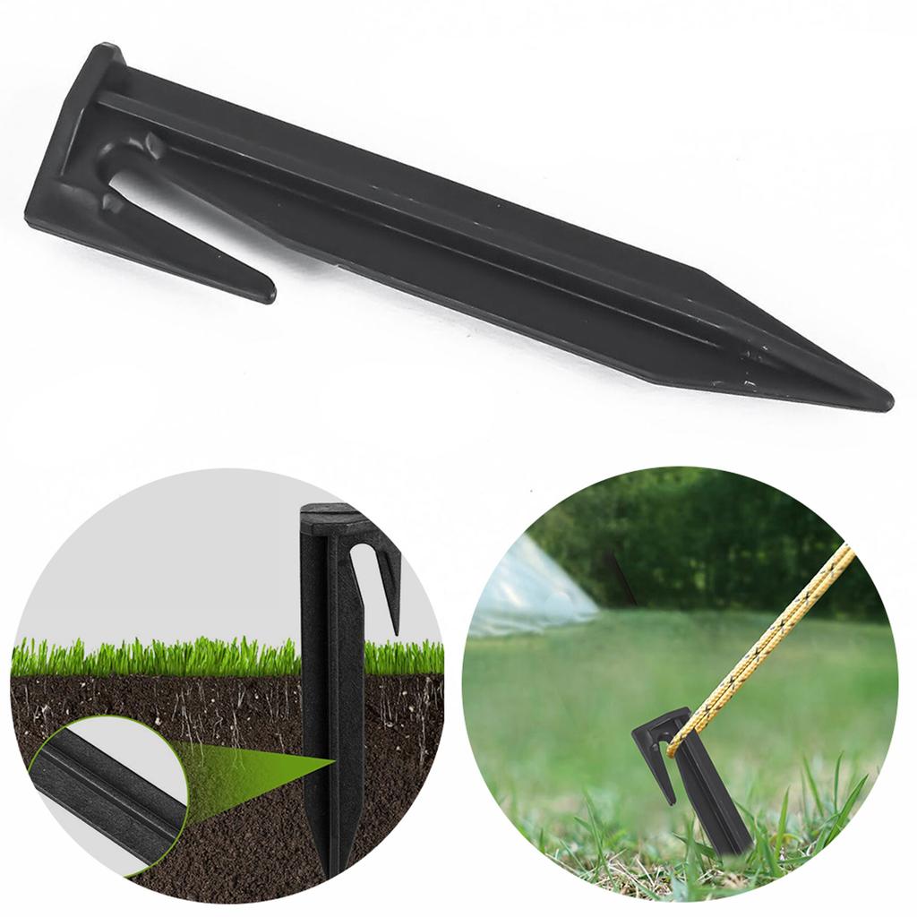 200 Pcs 3.3 Inch Landscape Staples Ground Spikes Fixing Pins for Installation Boundary Wire & Robot Lawns Mower