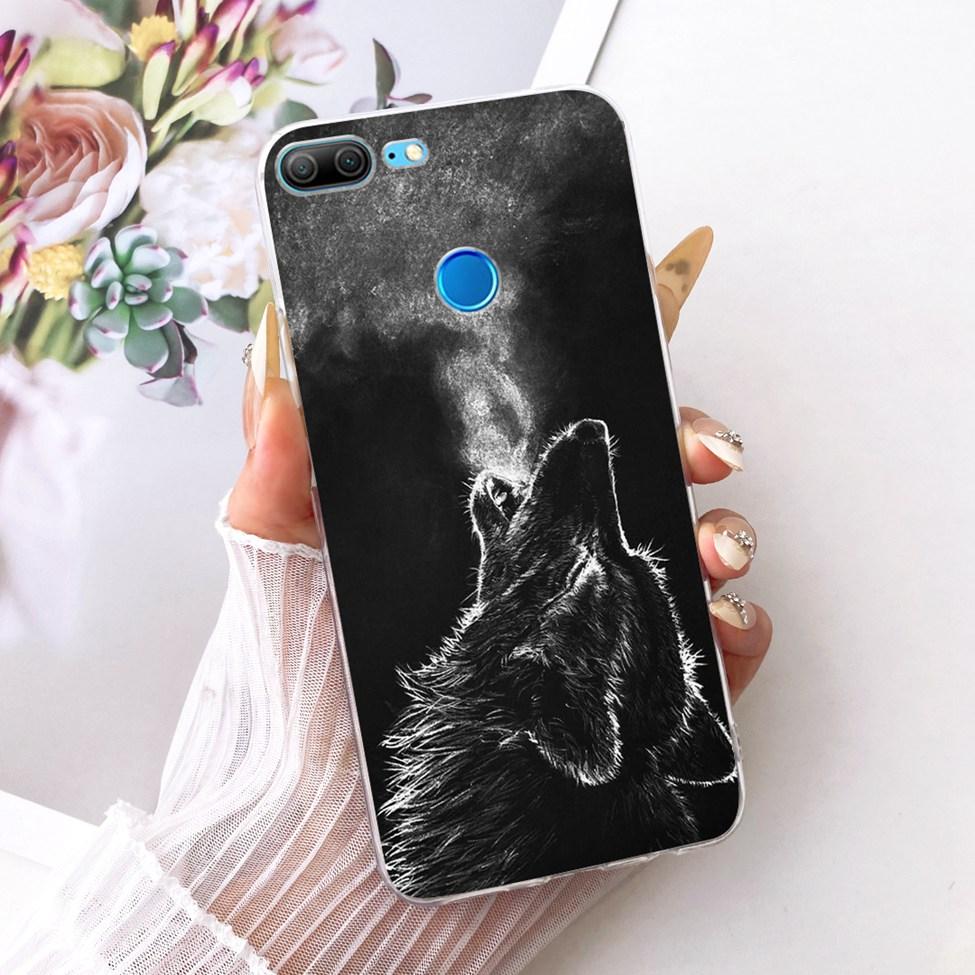 Transparent For Honor 9Lite LLD-L11 LLD-L21 Casing For Honor 9 Lite Case Cover Luxury Fashion Butterfly Funny Cute Painted