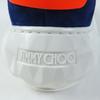 Pristine JIMMY CHOO sneakers DIAMOND Cobalt Neon Orange Calf leather Women 36 Used