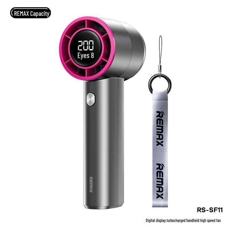 Remax Ultra-High Speed Handheld Fan with Powerful Wind Force