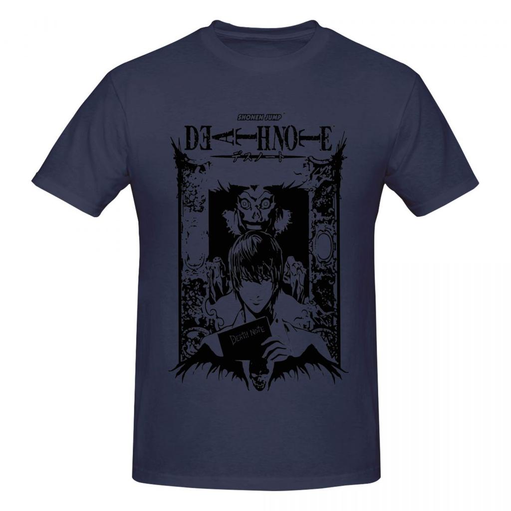 Unisex Death Note Anime Awesome T Shirt Vintage Plus Size Cotton Custom Sleeve T Shirt Homme