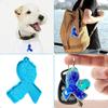 Awareness Ribbon Keychain Epoxy Resin Silicone Molds Pendant Charm Jewelry Casting Polymer Clay Keychain Making