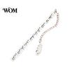 Stylish Reading Accessory Metal Bookmark Engraved with Arabic Characters, Stainless Steel Rust-Resistant Page Non-bulky Marker for Easy Turning,
