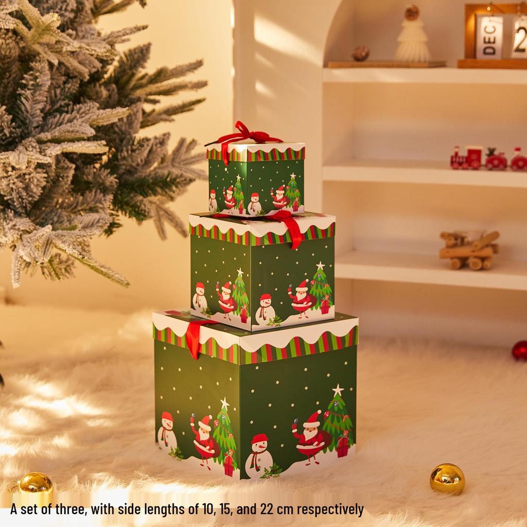Christmas Candy Ornament Gift Box - Folding Paper Packaging