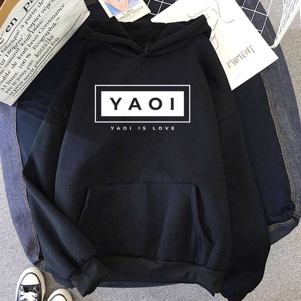 University Of Yaoi Hoodies Spring Autumn Clothes Anime Women Hoodie Boys Love Sweatshirt Harajuku Sudaderas Kawaii Y2K Clothing