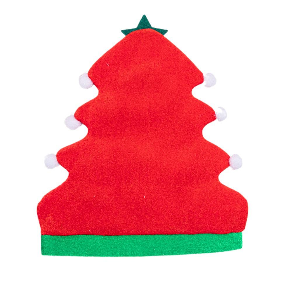 Cartoon Christmas Tree Elf Party Hats for Festive Decorations