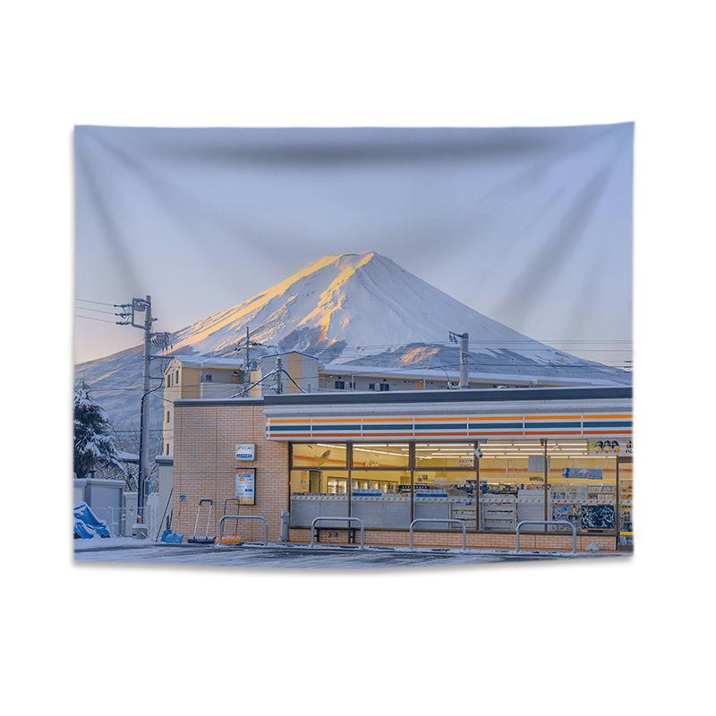 

Настенный декор, гобелен, подвесная комната, оконный пейзаж, Декор океана, кавайный закат, вид на море, декор с видом на океан, фреска 100x75cm