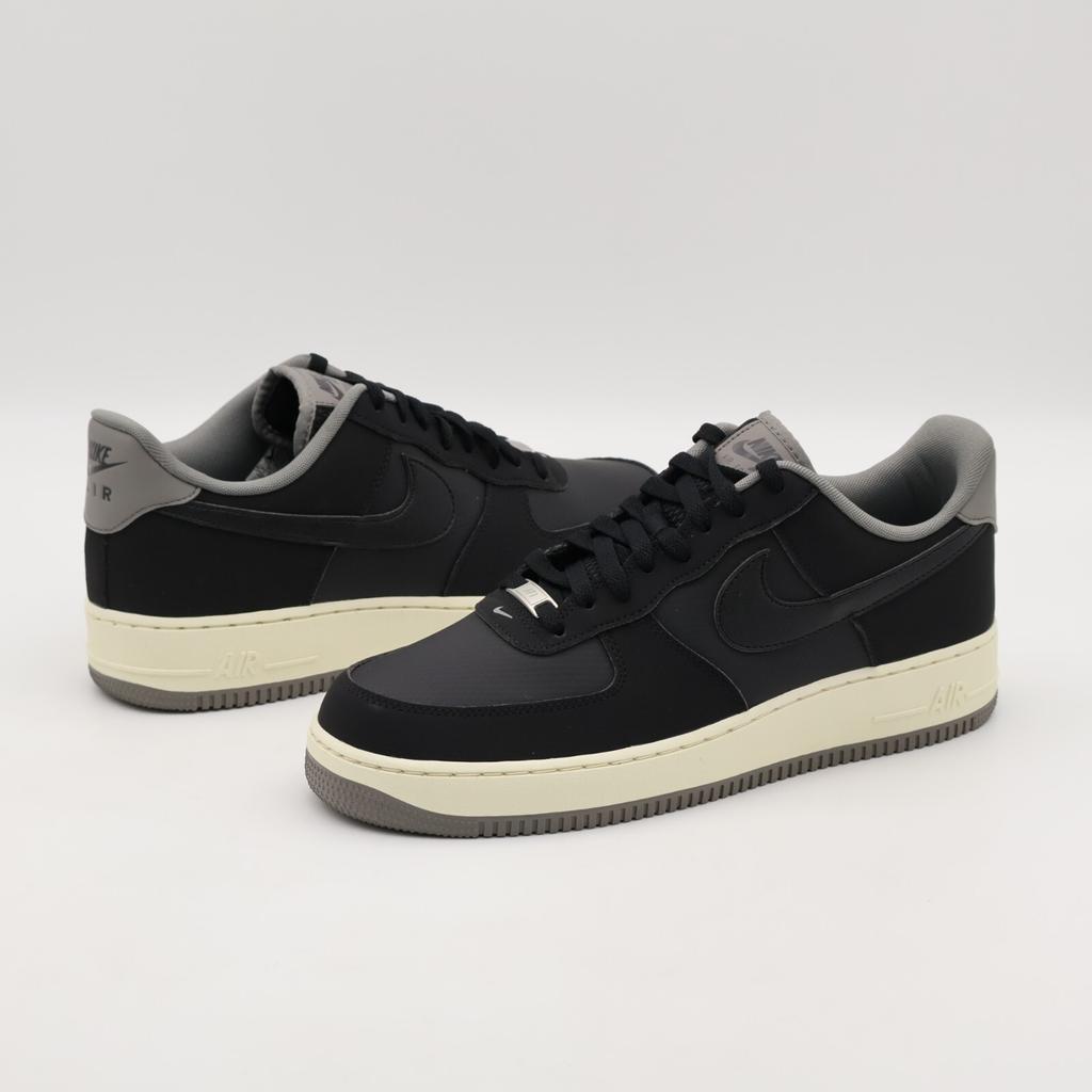FZ5225-001 Nike Air Force 1 '07 LV8 Black Flat Pewter Coconut Milk (Men's)