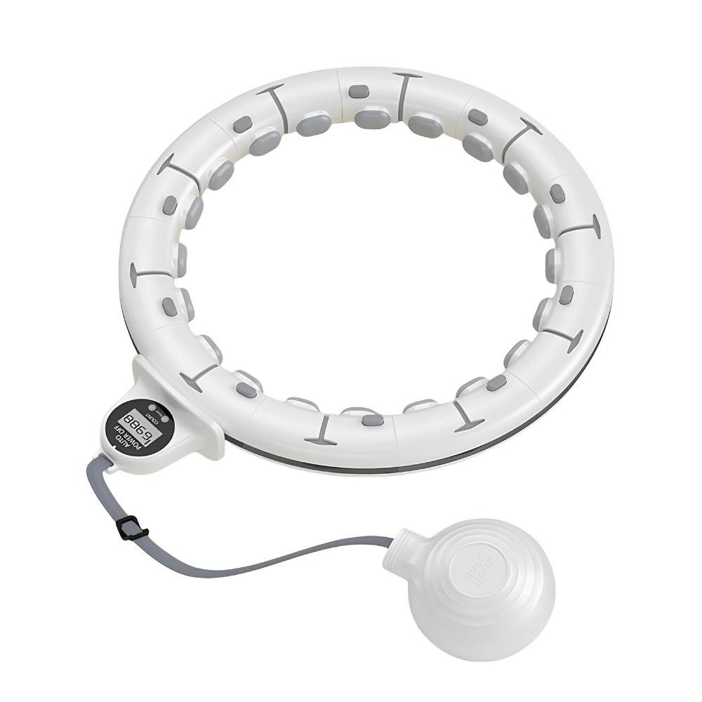 BEPAN Smart Weighted Fitness Hu La Hoop Fitness Massage Exercise Circle with Ball and Counter for Adults Weight Loss