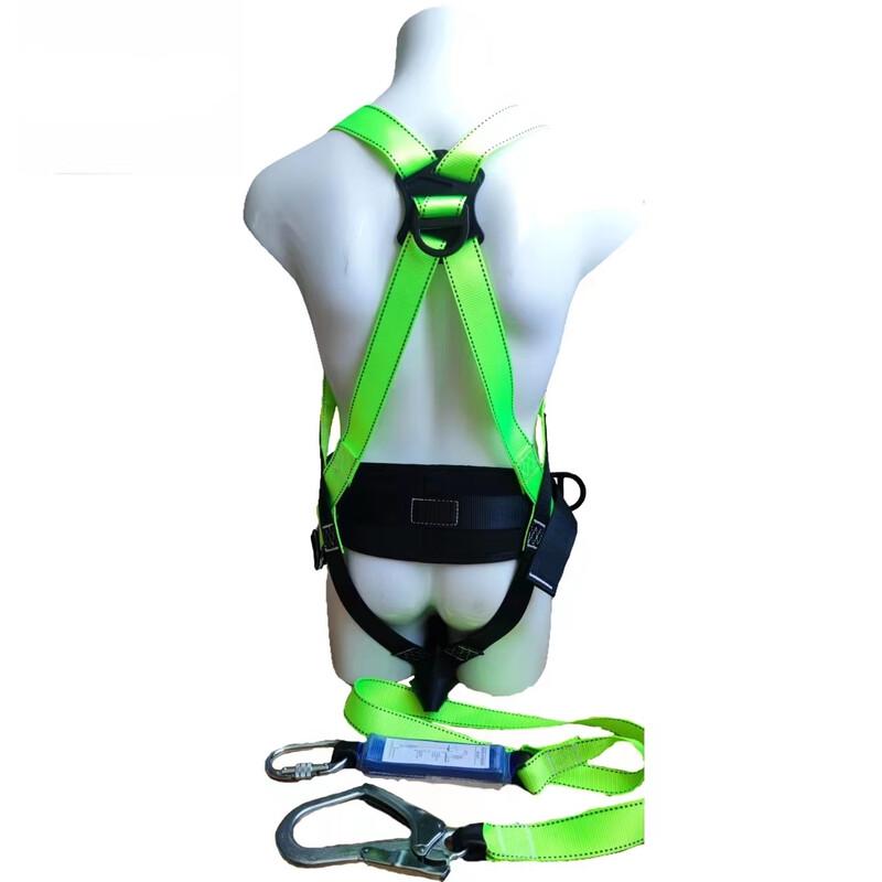 Brangdy Fluorescent Green High-Altitude Safety Harness