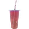 5pcs Ice-sugar Gourd Glass Straws Set High Borosilicate Drinking Straw Set with Brush Milk Shake Cocktail Straw Bar Drinkware