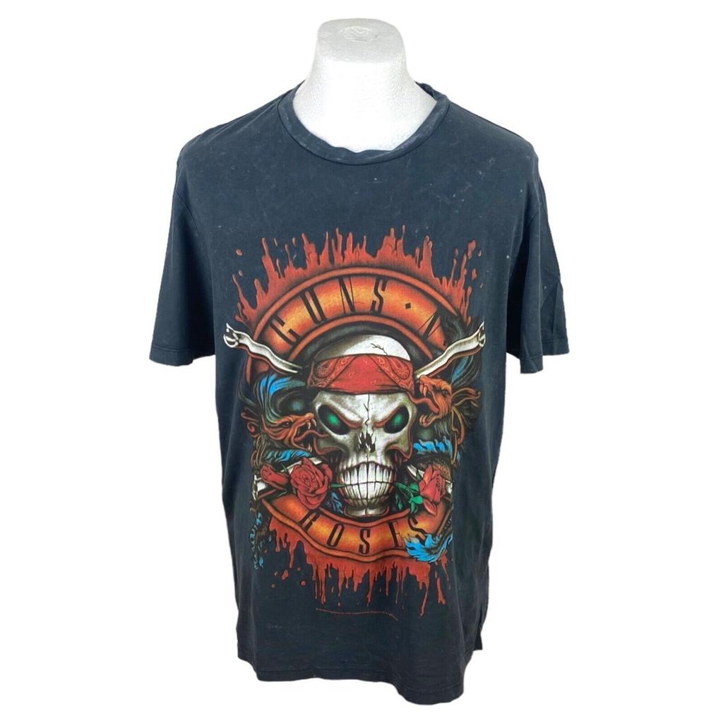 Guns N Roses T Shirt Medium Grey Black Band T Shirt Band Tee Graphic T Shirt Unisex T-Shirt