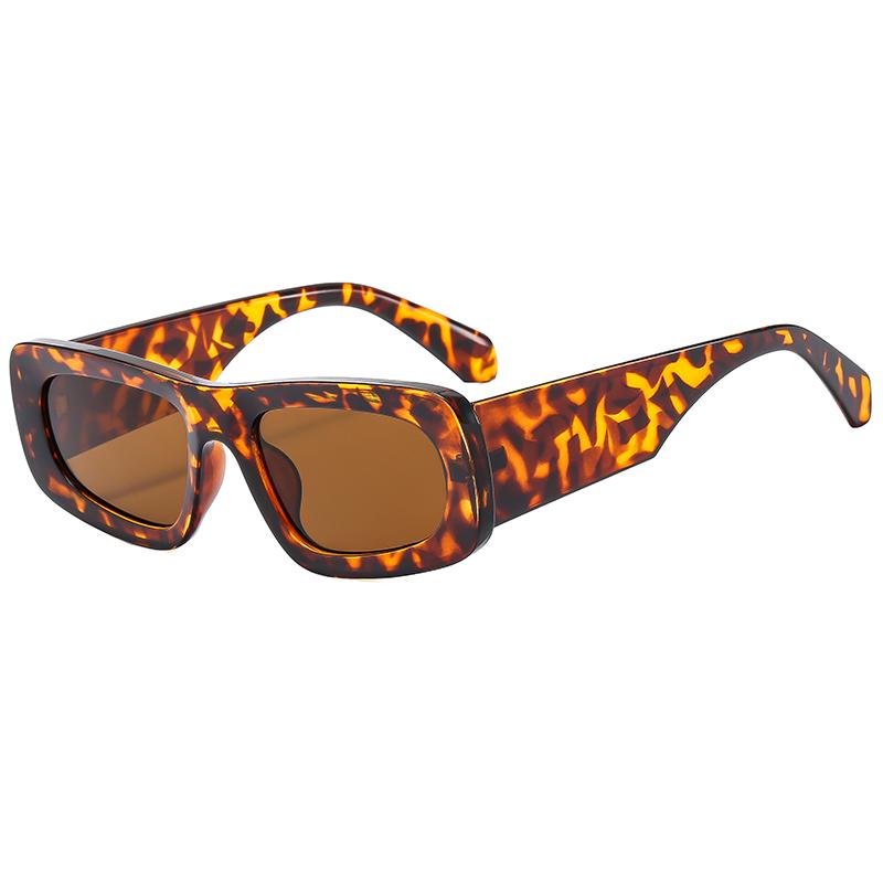 New Fashion Sunglasses Men Small Frame Thick Legs Personality Outdoor Sunscreen Sports Sun Glasses Female UV400