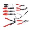 9PcsSet Hose Clamp Pliers Set Nickel Chromium Steel Rubber Automotive Hose Removal Pliers