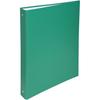 EXACOMPTA - Ring Binder - 40 Mm Spine - 21 X 29.7 - 4 Rings - Plastic Coated - Green Color