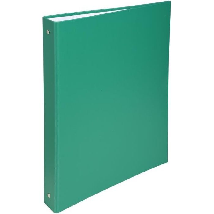 EXACOMPTA - Ring Binder - 40 Mm Spine - 21 X 29.7 - 4 Rings - Plastic Coated - Green Color