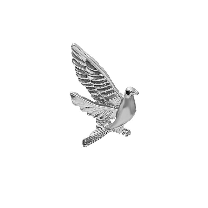 Personalisierte mit Diamanten besetzte Metallbrosche Kragenstift Kollektion, High-End Anti-Licht Blume Schmetterling Krone Brosche