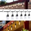 Christmas Light Hook Weatherproof Rust-Proof Lights Hanger Easy Install Plastic String Hooks Decorative Wall Mount