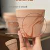 Nordic Style Macchiato Terracotta Flower Pot - Large, Breathable Red Clay with Kiln-Changed Color
