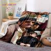 Pedro Pascal 3D Soft Throw Blanket - Warm Picnic, Bed, Sofa Accessory
