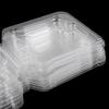 10Pcs Cpu Box Cpu Plastic Protective Case Cpu Clamshell Tray Case Container