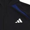 Adidas Hooded Zip Jacket Striped Black Kids jackets JL6909