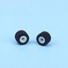 2Pcs 9X7X6X1.5Mm Walkman Tape Drives Pinch Roller Tape Recorder Cassette Player Press Rubber Belt Wheel Pulley