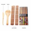 1/2/8 Stück DIY Küchen Sushi Maker Set Bambus Sushi Zubereitungswerkzeuge Kit für Sushi Reisroller Form Rolle Essstäbchen Kochwerkzeuge Set