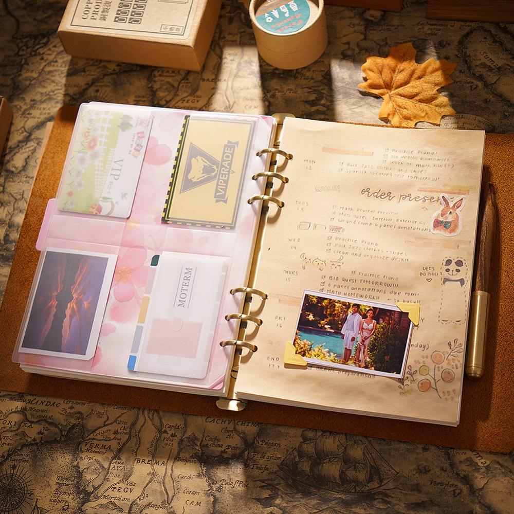 Handmade First Layer Cowhide Book Genuine Leather Hand Account Binder Notebook Retro Nostalgic Travel Diary