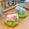 Cartoon Rassland Lamb Doll Plush Keychain Fun Lamb Stuffed Doll Plush Toy Pendant Backpack Decoration Car Pendant Accessories