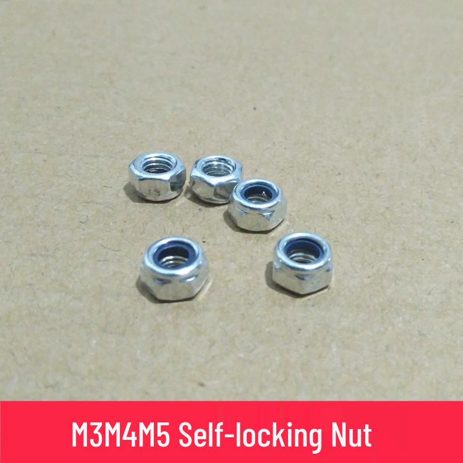 Anti-slip Self-locking Nut M3M4M5 - Anti-loosening and Locking Screw Nut Model