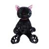 Naito Design Institute Scratch Plush Toy (MS) Cat Height 28cm Black