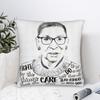 Ruth Bader Ginsburg Square Pillow Covers Sofa Madam Justice Cushion Cover Cool Home Decoration Pillow Cover