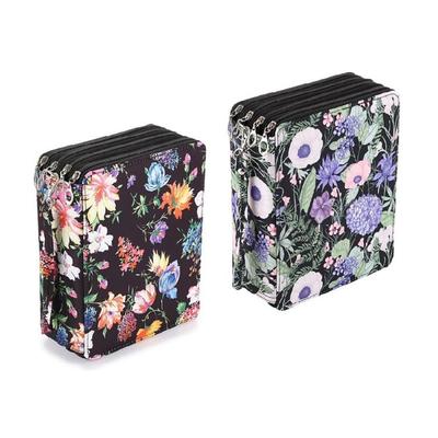 High Capacity Colored Pencil Case Storage Pouches Hold 168 Colored Pencil Gel Pen Multifunctional Zippered Pencil Case