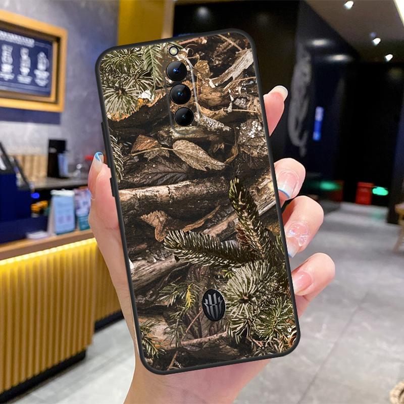 Camouflage Hunting Case For Nubia Red Magic 6S 7S Pro 6 7 8 9 10 Pro 5G 6R RedMagic 8S 9S 8 9 10 Pro Plus Cover