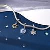 New In Hexagram Series Copper Heart Love Pendant Charms Jewelry Fit Originalbracelet For Women Diy Gift