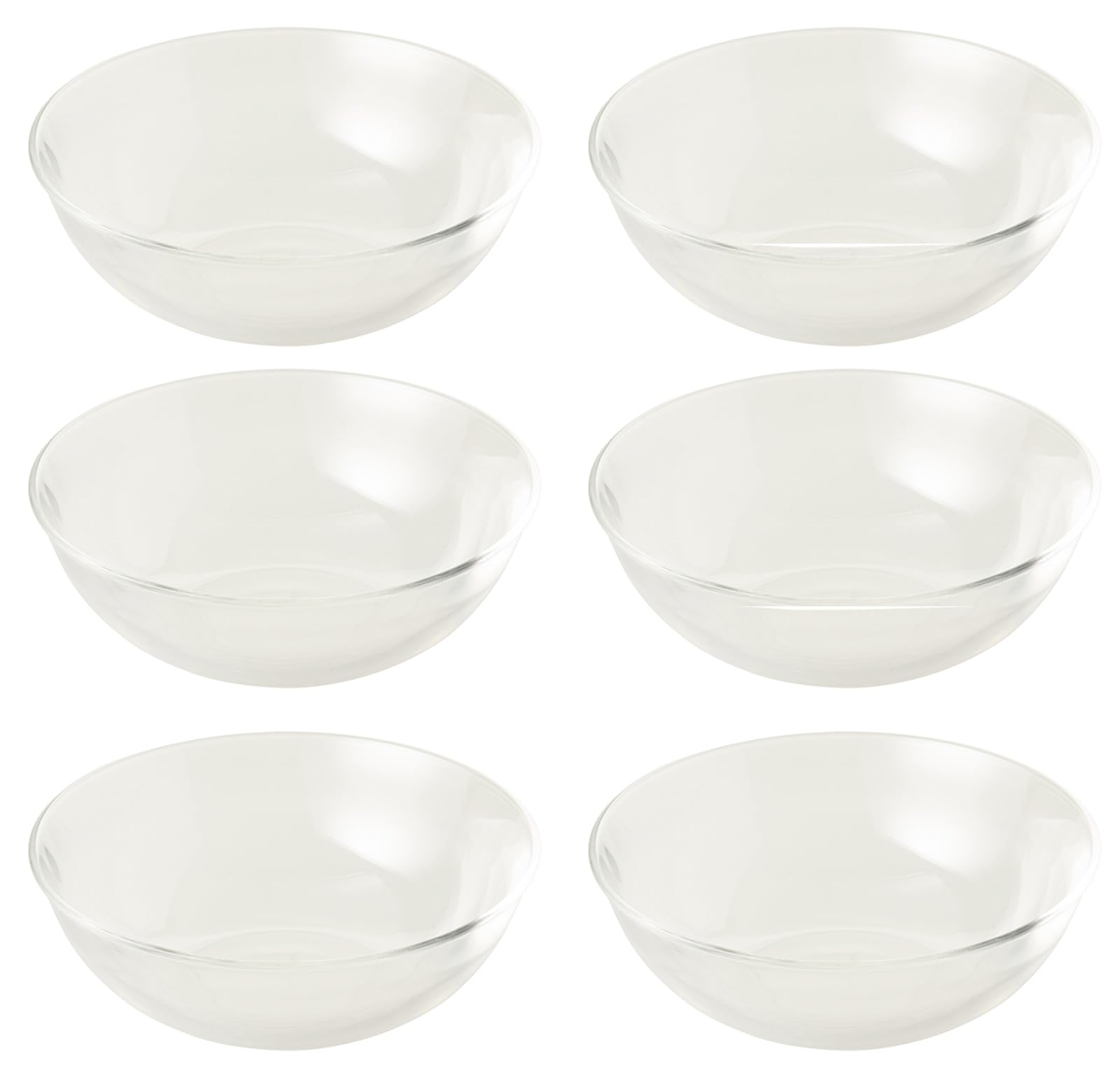 

Toyo Sasaki Glass Миска Альфа 12 тарелок, набор из 6 штук, сделано в Японии, можно мыть в посудомоечной машине, стеклянные тарелки, круглые тарелки, посуда, тарелки, столовая посуда, P-19303